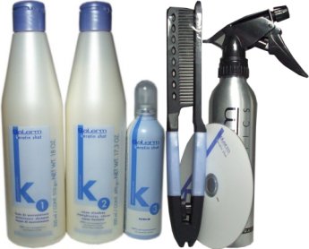 Keratin Hair Products on Salerm Keratin Shot Kit   Maintains Hair Straight For Up To 24 Weeks