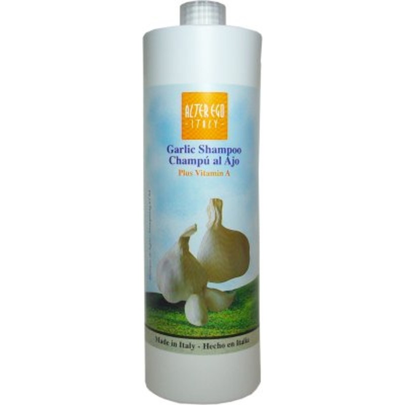 Alter Ego Garlic Shampoo 1000ml 33 8oz Plus Vitamin A Just Beauty Products Inc