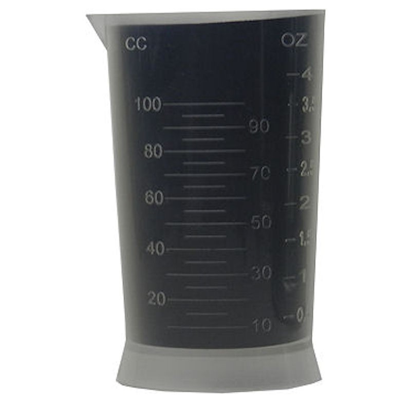Transparent Plastic Measuring Cup (0-100 CC and 0-4 oz) - Just