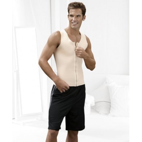 Squeem Shapewear Classic Collection Men's Cotton and Rubber Power Vest -  Just Beauty Products, Inc.