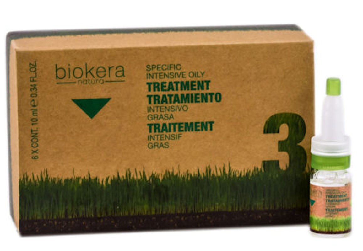 Salerm Biokera NaturaSalerm Biokera Natura Tratamiento Specifico Intensivo  De Grasa-Paso 3(/ Oz) - Just Beauty Products, Inc.